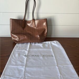 Michael Kors Brown Tote Bag